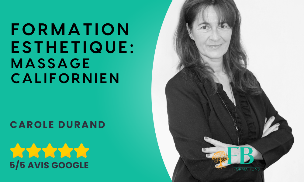 Formation esthétique corps : massage californien